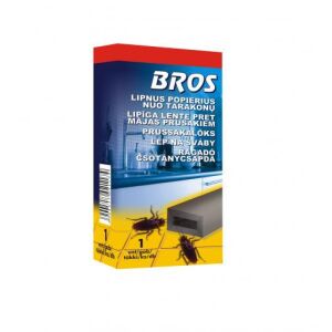 Bros ragadós csótánycsapda, hatékonyan fogja be a svábbogarakat és ezüstmolyokat, irtószer mentes, többször használható, biztonságos gyermekek, háziállatok és allergiások számára - Rovarcsapda