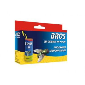 Bros légyfogó szalag, 4 db-os csomag, hatékony legyek, molyok és gyümölcslegyek ellen - Rovarcsapda