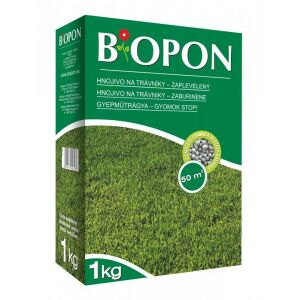 Biopon elgazosodott gyep növénytáp - gyomok stop 1 kg 126679024 - Biopon