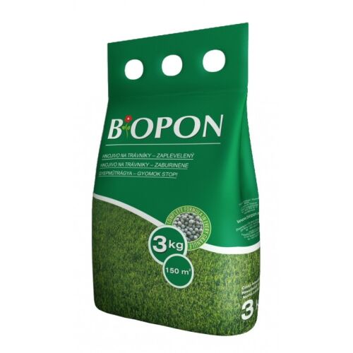 Biopon elgazosodott gyeptáp - gyomok stop 3 kg 126679025