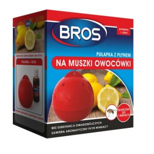 Bros gyümölcslégy csapda folyékony csalétkkel, hatékony akár egy hónapig, rovarölő szerek nélkül - Rovarcsapda