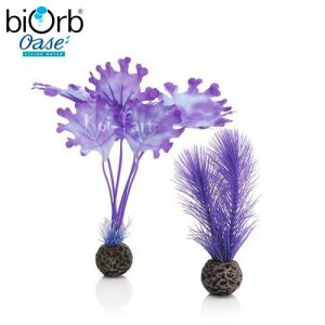 Tengeri hínár dekoráció – lila – kicsi – 2 db – biOrb 126679073 - Hal- & Hüllőtartás