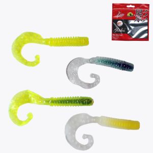 FRENETIC TWISTER Zöld/Áttetsző 7,5cm 126679300 - Frenetic