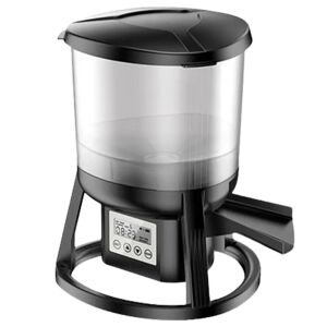 SunSun CFF-106 programozható akkumulátoros tölthető haletető automata adapterrel - széles szórás 126680288 - Haleledel adagoló