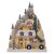 Emos LED Christmas landscape decoration with illuminated wooden house and Santa