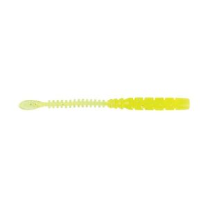 MUSTAD AJI BEAVER TAIL 2.5'' CLEAR CHARTREUSE 12DB/CSOMAG 126683963 - Mustad