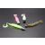 Biwaa TAILGUNR CURLY 3.5 hüvelykes 9cm 304 Pink Ice műanyag horgászcsali