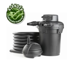 Pontec PondoPress 5000 UVC tószűrő szett + indító baktérium 126690319 - Pontec