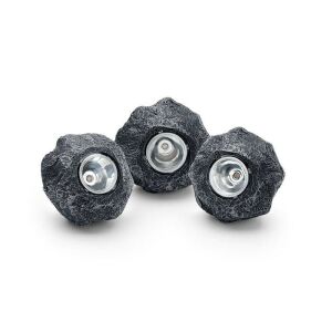 Pontec PondoStar LED Rocklight Set 3, 3 sziklalámpa meleg fehér LED fénnyel, víz alatti és feletti használatra - Pontec