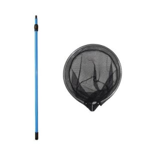 Tavi háló 35 cm Fekete ritka teleszkópos nyéllel 126690825 - Teleszkópos merítő