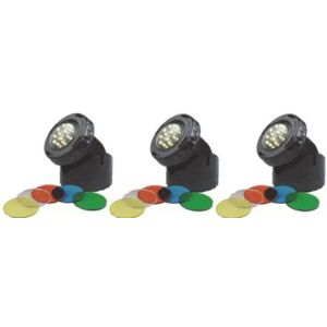 AquaForte Power LED spotlámpa szett 3 x 1,6W 126690835 - AquaForte