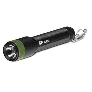 GP Discovery Keychain Flashlight, black, with carabiner, 20 lumens - Flashlight & Headlamp