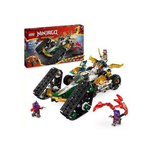 LEGO® NINJAGO®: A nindzsacsapat kombinálható járműve 71820