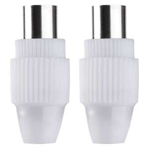 2 pack EMOS IEC female connectors - Coax connector