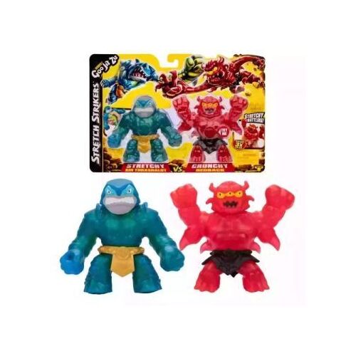 Goo Jit Zu: Harcos lények egymás ellen - Stretchy és Crunchy