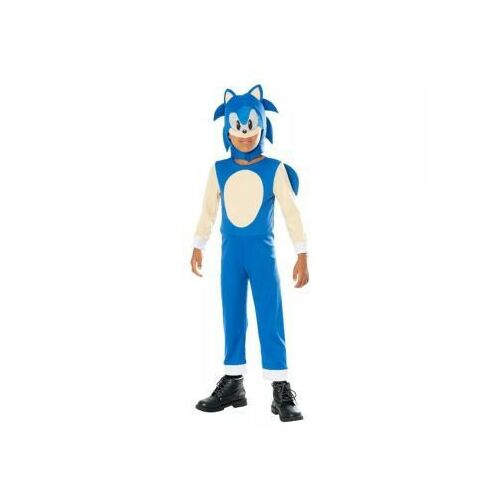 Sonic a Sündisznó Deluxe jelmez gyerekeknek, 7-8 éveseknek, 122-128 cm