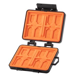 Suport card memorie STARTRC cu 24 sloturi, vedere deschisă - Accesorii pentru camere de acțiune