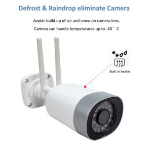 Camera de supraveghere exterioară VIEW BEST VW-8022 cu vedere nocturnă în infraroșu și detectare a mișcării - Nonbrand Camere de supraveghere