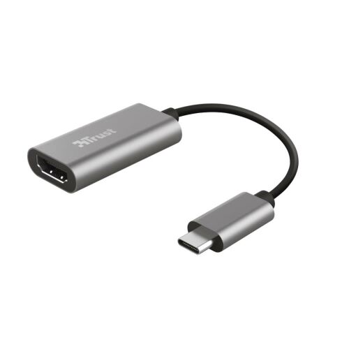 Adapter Trust Dalyx USB-C do HDMI srebrny 138688852