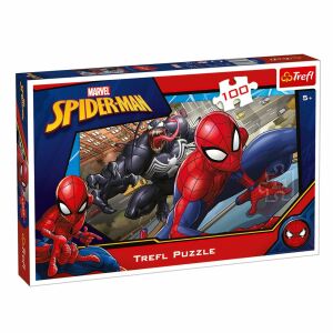 Puzzle Trefl Spiderman 100 piese pentru copii - Trefl Puzzle