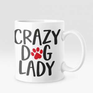 Crazy dog lady bögre 41448259 