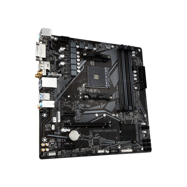 Gigabyte alaplap am4 a520m ds3h ac amd a520, matx A520M DS3H AC