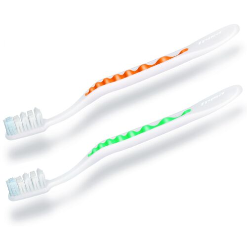 Fogkefe Trisa Pearl White Duo Medium 126712188