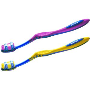 Fogkefe Trisa Flexible Head 3 Duo Medium 126712206 - Fogkefe