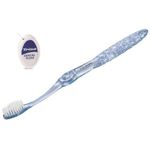 Trisa Vita Clean Sensitive fogkefe, ajándék fogselyem 126712249 - Fogkefe