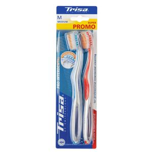 Trisa Pro Interdental Duo Medium kézi fogkefe 658499 Multicolor 126712267 - Fogkefe