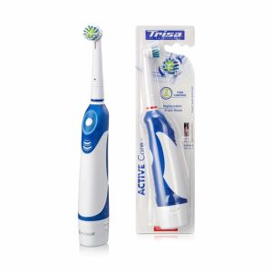 Trisa Active Care elektromos fogkefe akkumulátorral, akár 8000 rezgés/perc - Trisa