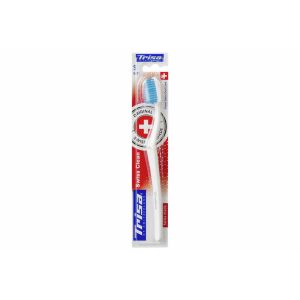 Trisa Swiss Clean Soft kézi fogkefe 664529 Többszínű 126712328 - Fogkefe