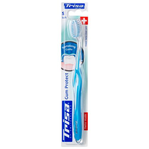 Kézi fogkefe Trisa Gum Protect Soft 693847 kék 126712466