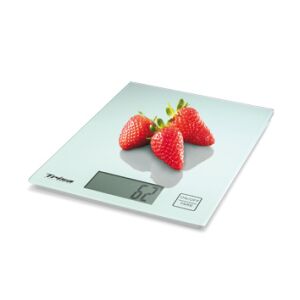 Trisa Easy Weight konyhai mérleg eperrel, 5 kg kapacitás, fehér - Trisa