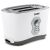 Szögletes nézet a Zass ZST 05 fehér 2 szeletes kenyérpirítóról