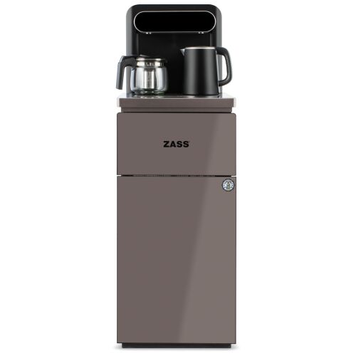 Elölnézet a ZASS ZWD 19 CS alulról tölthető vízadagolóról hideg és meleg víz opciókkal