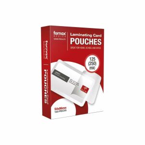 Fornax 54x86mm Lamináló fólia, 125 micron, 100 darab - Lamináló fólia