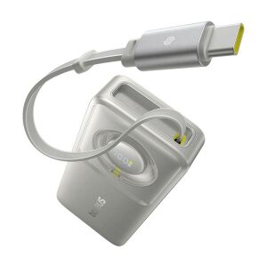 Baseus Free2Pull powerbank kábellel 10000mAh 30W Szürke