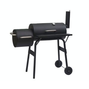 Grill ogrodowy węglowy z wędzarnią - Grillowanie i gotowanie na świeżym powietrzu