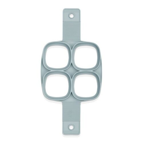 IRIS szilikon palacsinta és tojás sütőforma 4 darabhoz , szürke, fekete vagy piros színű SL-3211