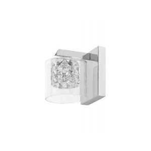 Rábalux Duchess króm fali lámpa kristály dekorral - Fali lámpa