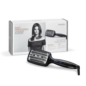 BaByliss Liss Brush 3D HSB101E elektromos hajsimító kefe ion funkcióval, 3 hőmérséklet fokozat, Fekete