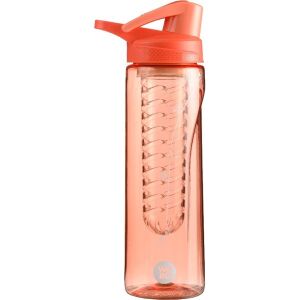 Wabo 750ml gyümölcs tartályos műanyag korall csatos kulacs 127960558 - Wabo
