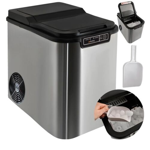 Jégkocka készítő gép 120W - Ezüst - MS-901