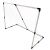Pepita 2in1 convertible soccer goal, angled view