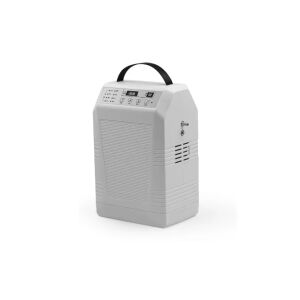 Jeauyy акумулаторен кислороден концентратор бял - 93%, 1-5L, с чанта