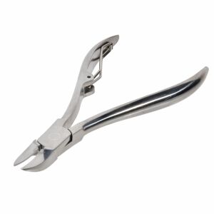 Foarfecă cuticule metalică, 12cm, pentru îngrijire precisă a unghiilor - Clești de unghii