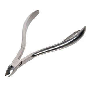 Foarfecă cuticule metalică, 9cm, pentru îngrijire precisă a unghiilor - Clești de unghii