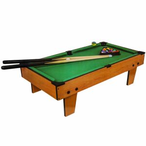 Masă Biliard Lemn, 75x41x16.5 cm, cu tacuri și bile - Biliard