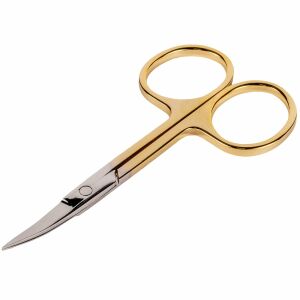 Foarfecă cuticule aurie și argintie, 8cm, instrument de îngrijire a unghiilor de precizie - Clești de unghii